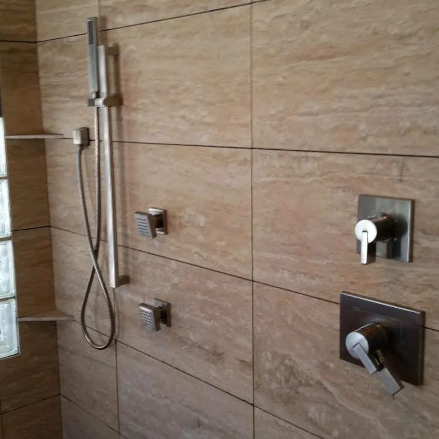 Shower fixture installation for Water Heater Replacement in Lanett